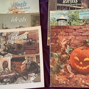 Lot of 6 Ideals Magazines - Adventure, Fireside, Memory Issues, Etc.